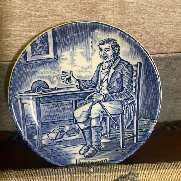 Vintage Enoch Wedgwood Character Collectable Plate 4" Huntsman Trinket (CG) - Picture 3 of 5